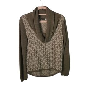 SOL pure baby alpaca cowl neck sweater